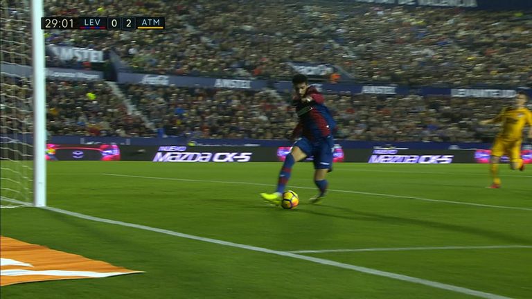 Chema mix-up, Levante v Atletico Madrid, La Liga