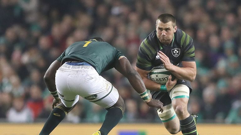 Ireland's backrow thrived in every aspect against South Africa last week
