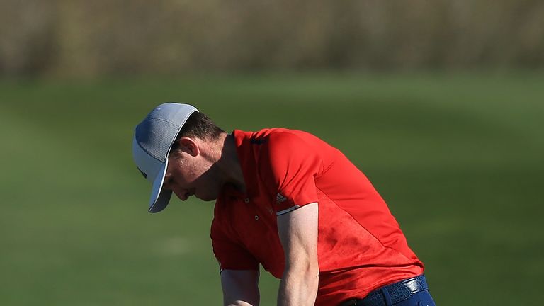 TARRAGONA, SPAIN - NOVEMBER 16:  Connor Syme of Scotland in action during the final round of the European Tour Qualifying School Final Stage at Lumine Golf