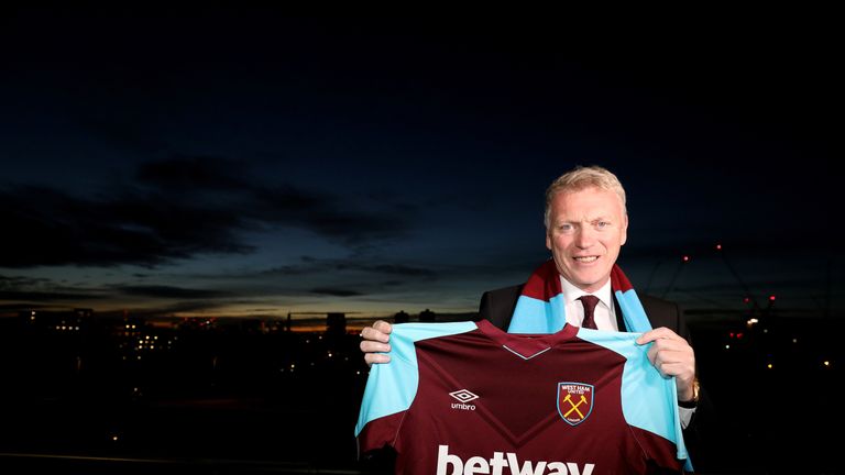 David Moyes was given a six-month contract as West Ham manager