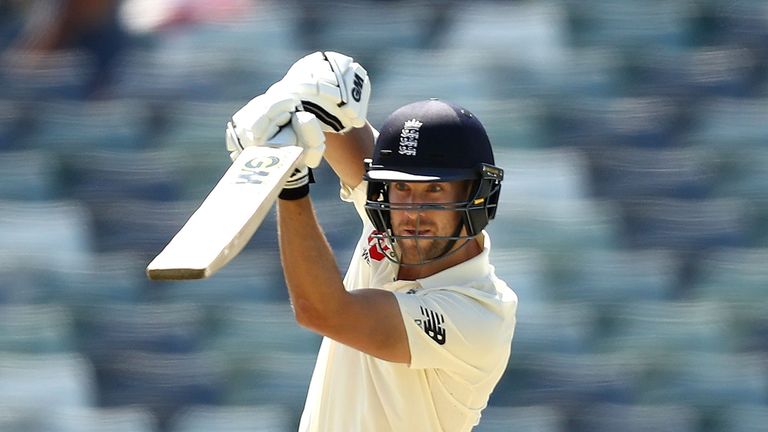 Dawid Malan of England bats during day one of the Ashes series Tour Match between Western Australia XI and England at WACA 