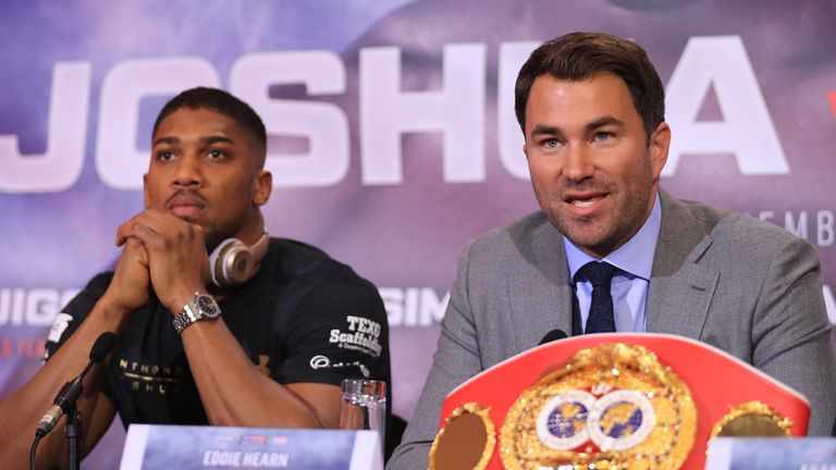 Anthony Joshua, Eddie Hearn