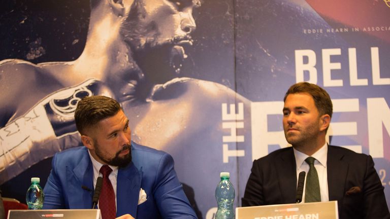 Eddie Hearn, Tony Bellew
