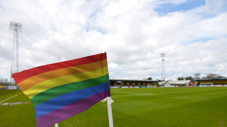 The Abbey Stadium before the Sky Bet League Two match between Cambridge United and Oxford United