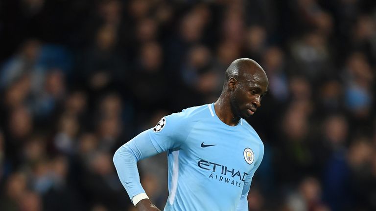 Eliaquim Mangala has been limited to three substitute appearances under Pep Guardiola in the Premier League