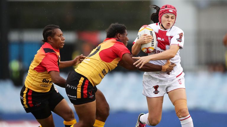England Women are competing against five other nations in the Women's Rugby League World Cup