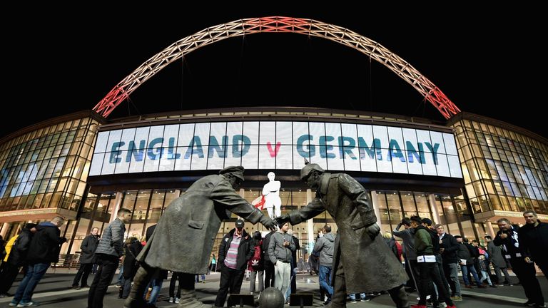 <enter caption here> during the International friendly match between England and Germany at Wembley Stadium on November 10, 2017 in London, England.