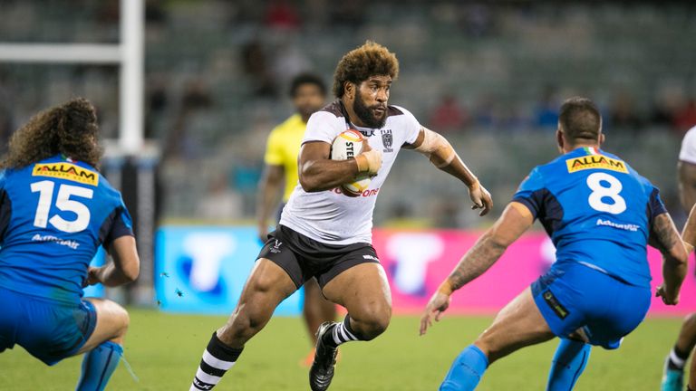 Junior Roqica was tremendous going forward for the Fijians