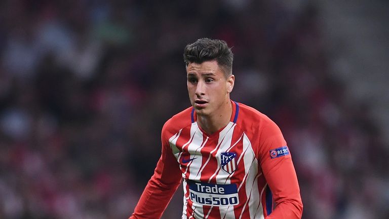 MADRID, SPAIN - SEPTEMBER 27: José Gimenez of Atletico Madrid in action during the UEFA Champions League group C match between Atletico Madrid and Chelsea