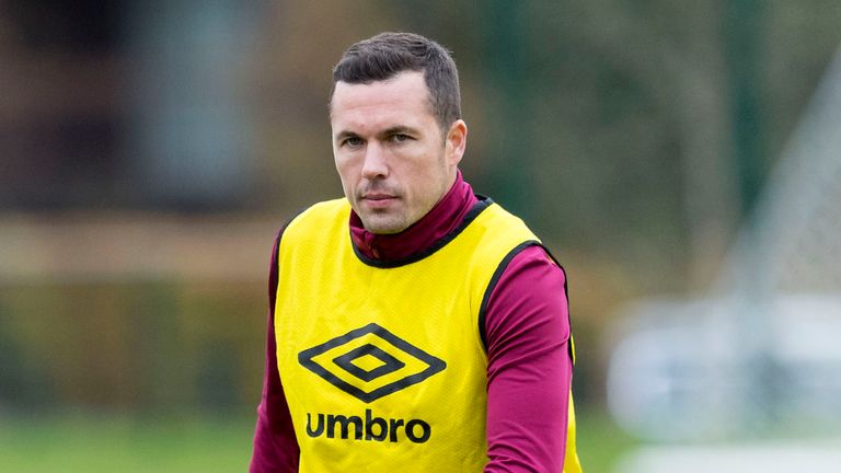 Don Cowie could return for Hearts this weekend after recovering from injury. 