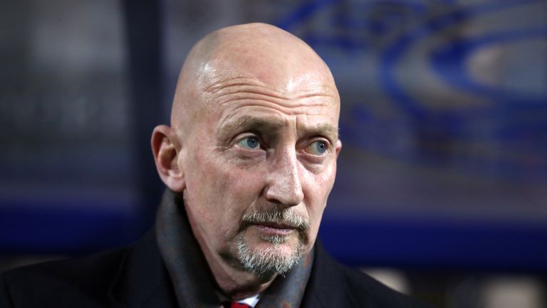 Ian Holloway during the Sky Bet Championship match between Queens Park Rangers and Brentford at Loftus Road