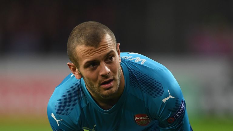 Jack Wilshere has played just 25 minutes of Premier League football this season