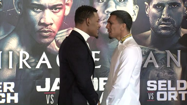 Daniel Jacobs and Luis Arias go head-to-head