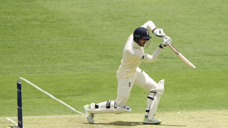James Vince of England bats during day one of the First Test Match of the 2017/18 Ashes Series