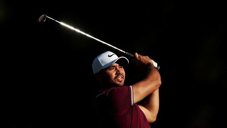 SYDNEY, AUSTRALIA - NOVEMBER 23:  Jason Day of Australia plays an approach shot on the 10th hole during day one of the 2017 Australia Golf Open at The Aust