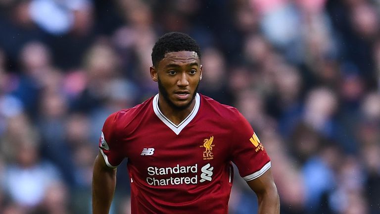 Joe Gomez of Liverpool 