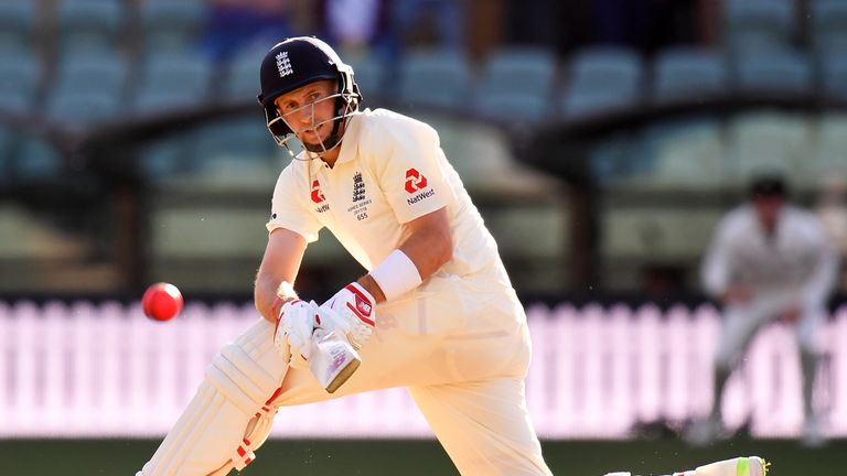 ADELAIDE, AUSTRALIA - NOVEMBER 08:  Joe Root of England bats during the four day tour match between Cricket Australia XI and England at Adelaide Oval on No