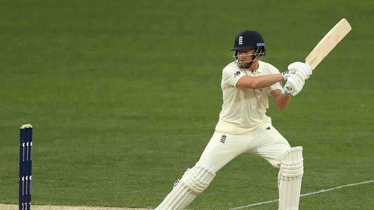 Jonny Bairstow of England bats during day three of the four day tour match between Cricket Australia XI and England