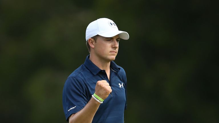 Spieth claimed a play-off victory in last year's Australian Open 