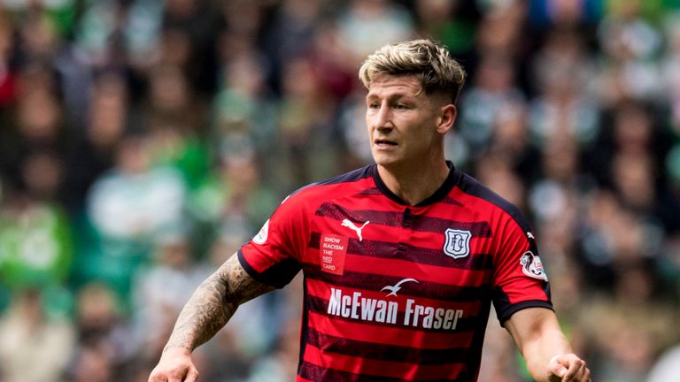 Josh Meekings has played five times for Dundee after joining the club with an injury over the summer. 
