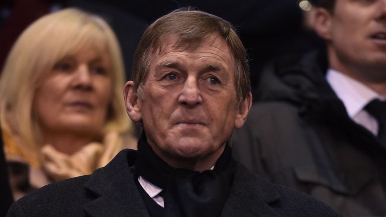 Former Liverpool player and manager Kenny Dalglish ahead of the UEFA Europa League round of 16, first leg football match between Liverpool and Manchester U