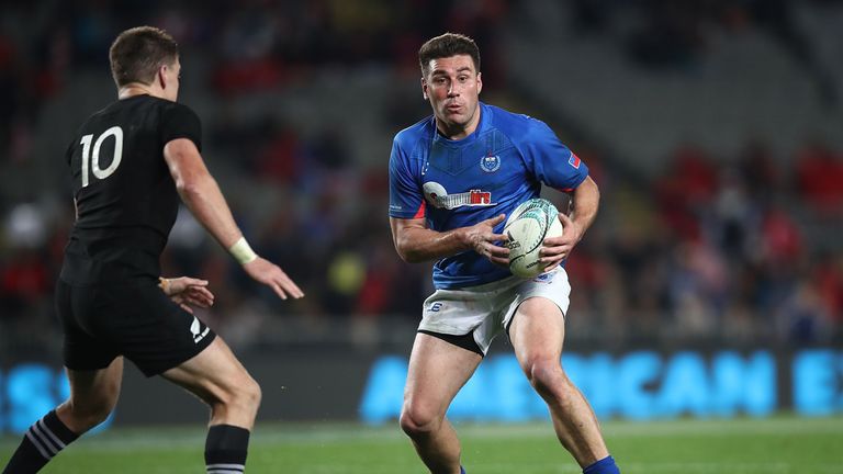 Samoa's Kieron Fonotia 