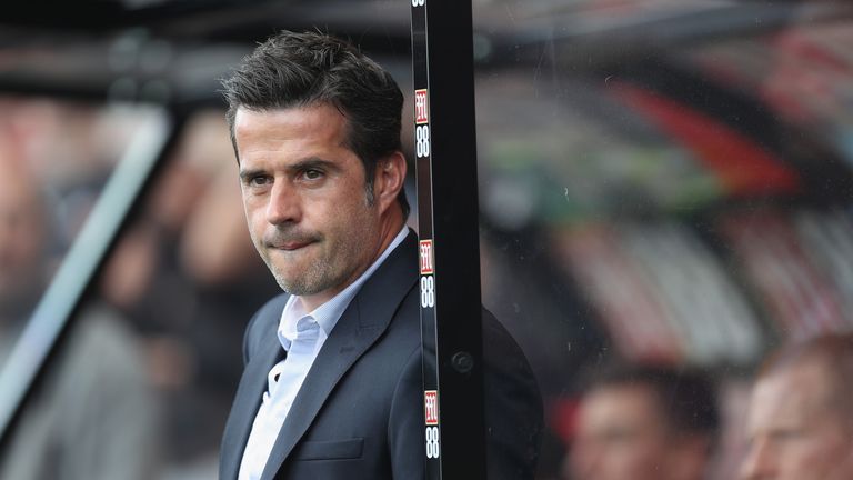 Everton enquired about Marco Silva's availability on Monday