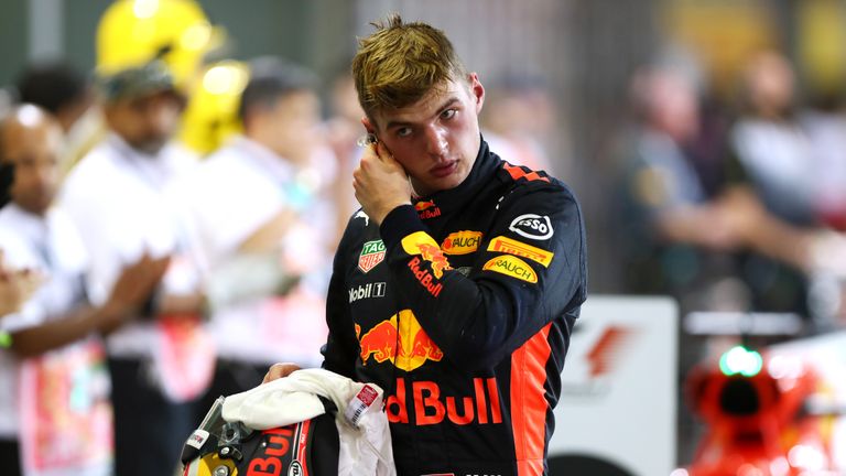 ABU DHABI, UNITED ARAB EMIRATES - NOVEMBER 26:  Max Verstappen of Netherlands and Red Bull Racing in parc ferme during the Abu Dhabi Formula One Grand Prix