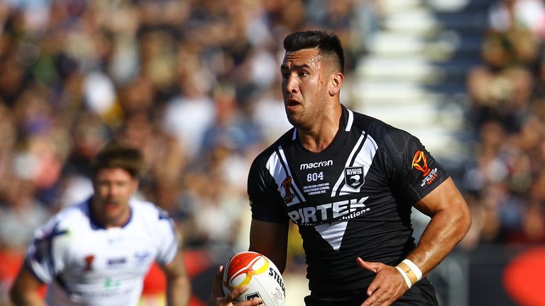 Nelson Asofa-Solomona has been a dominant force for the Kiwis throughout the World Cup