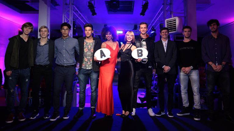 MILAN, ITALY - NOVEMBER 05:  (L-R) Andrey Rublev, Denis Shapovalov, Hyeon Chung, Gianluigi Quinzi, Daniil Medvedev, Jared Donaldson, Borna Coric and Karen 