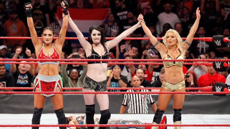 Paige made an impact on her return to Monday Night Raw