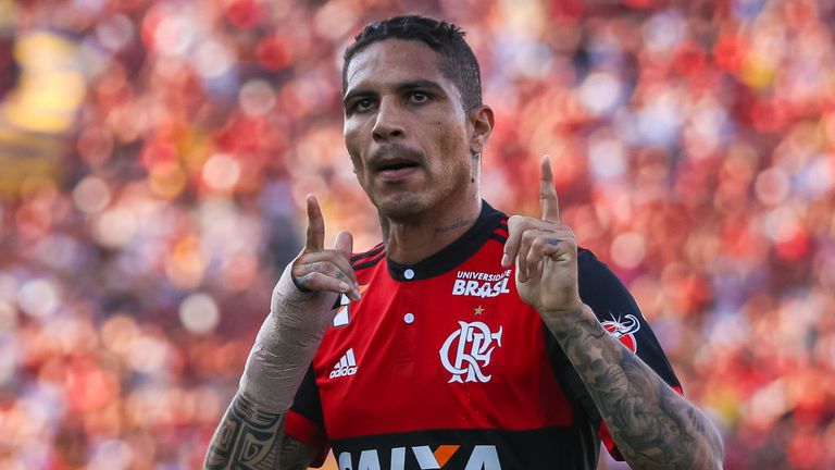 Paolo Guerrero will miss Peru's World Cup qualifying play-off against New Zealand