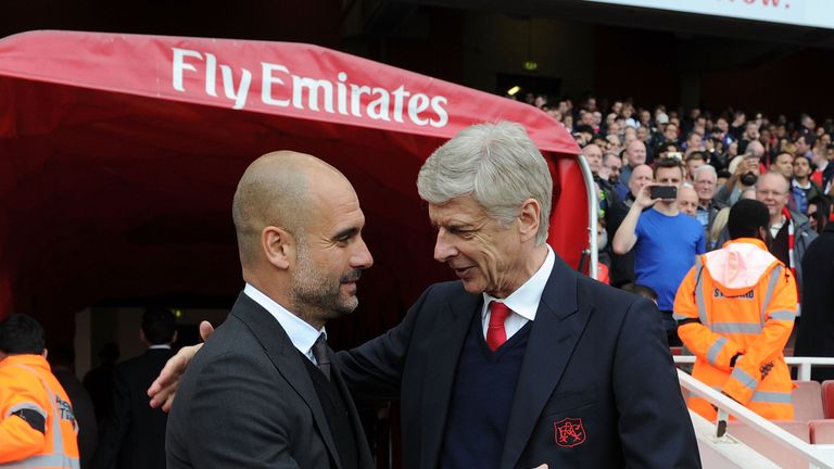 Pep Guardiola and Arsene Wenger go head to head on Super Sunday