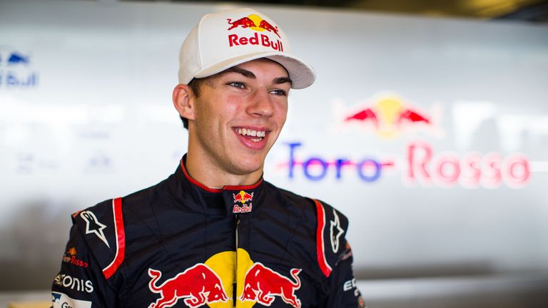 ABU DHABI, UNITED ARAB EMIRATES - NOVEMBER 24:  Pierre Gasly of Scuderia Toro Rosso and France during practice for the Abu Dhabi Formula One Grand Prix at 