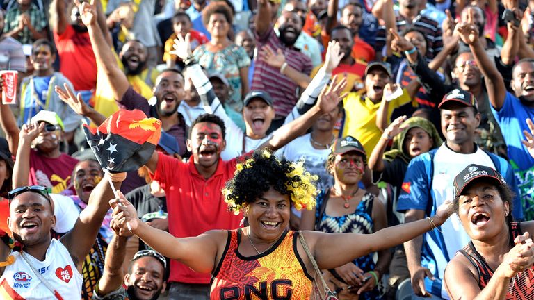 PNG played all three of their group games in Port Moresby