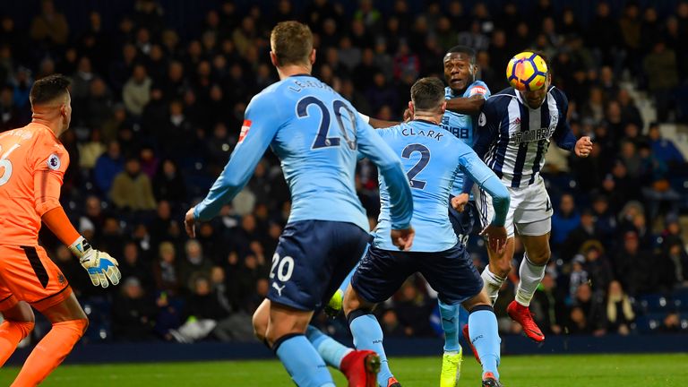 Hal Robson-Kanu opens the scoring at The Hawthorns