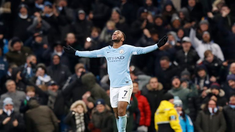 Raheem Sterling's stunning curler secured Manchester City a last-gasp win over Southampton