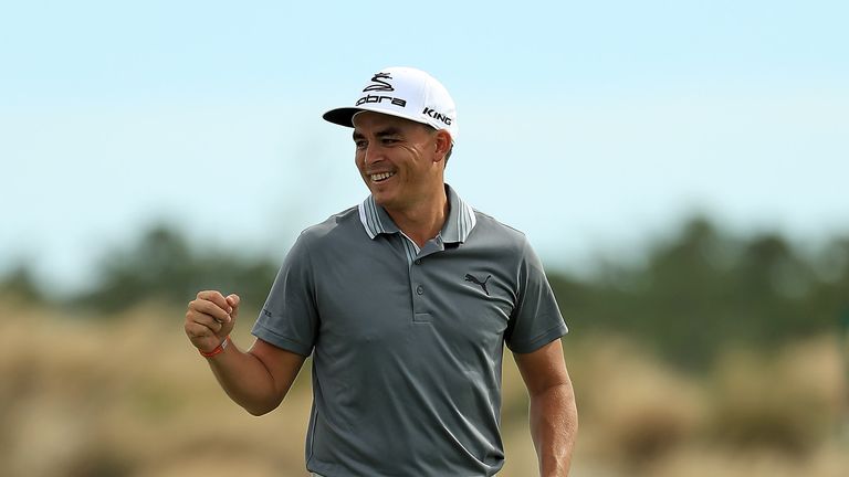 NASSAU, BAHAMAS - NOVEMBER 29:  Rickie Fowler of the United States plays during the pro-am prior to the Hero World Challenge at Albany, Bahamas on November