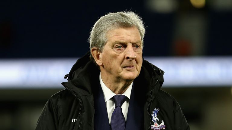 BRIGHTON, ENGLAND - NOVEMBER 28:  Roy Hodgson, Manager of Crystal Palace ahead of the Premier League match between Brighton and Hove Albion and Crystal Pal