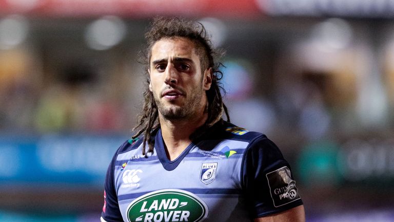 Blues flanker Josh Navidi