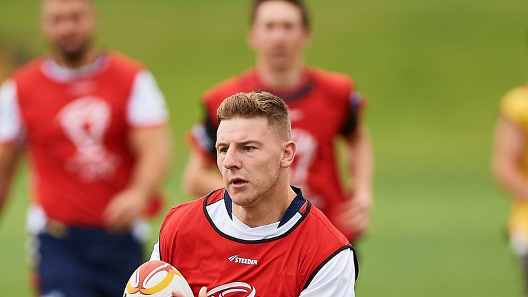 England half-back George Williams