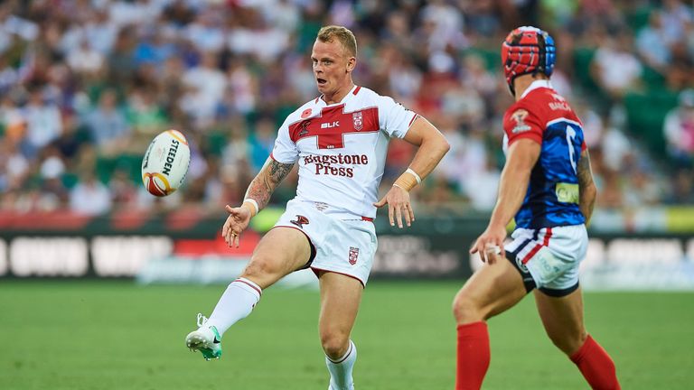 Kevin Brown has retained his place in the England side after an impressive game against France