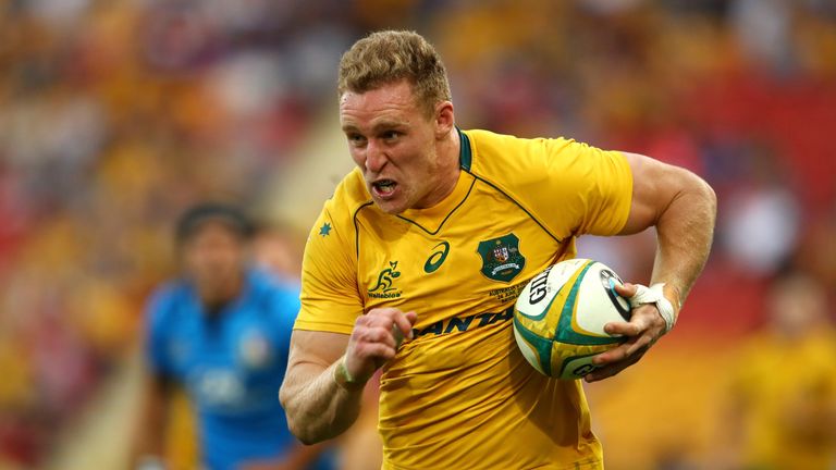 Reece Hodge of the Wallabies