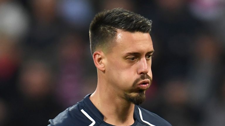 Hoffenheim's German forward Sandro Wagner reacts during the German first division Bundesliga football match FC Cologne vs 1899 Hoffenheim in Cologne, weste