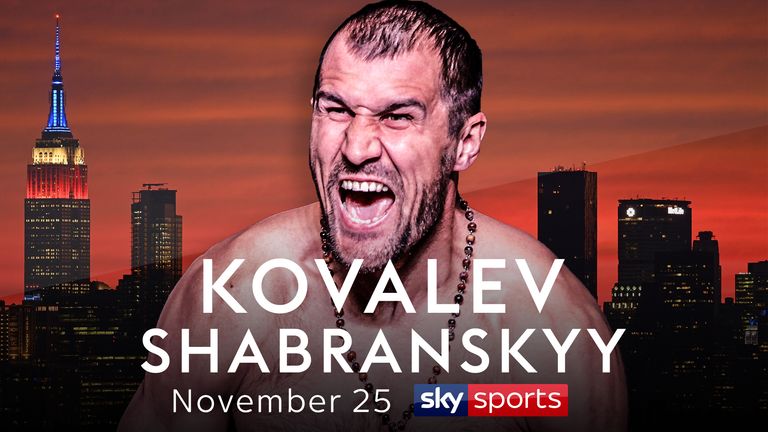 Sergey Kovalev v Vyacheslav Shabranskyy