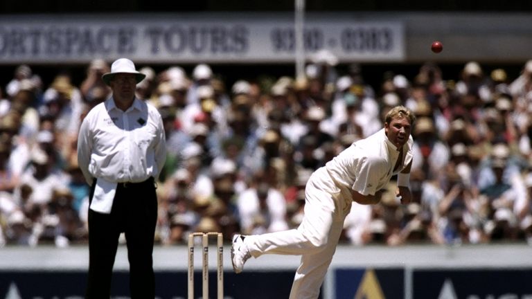 5 Jan 1999:  Shane Warne of Australia makes his return to test cricket in the 5th Ashes test against England at the Sydney Cricket Ground