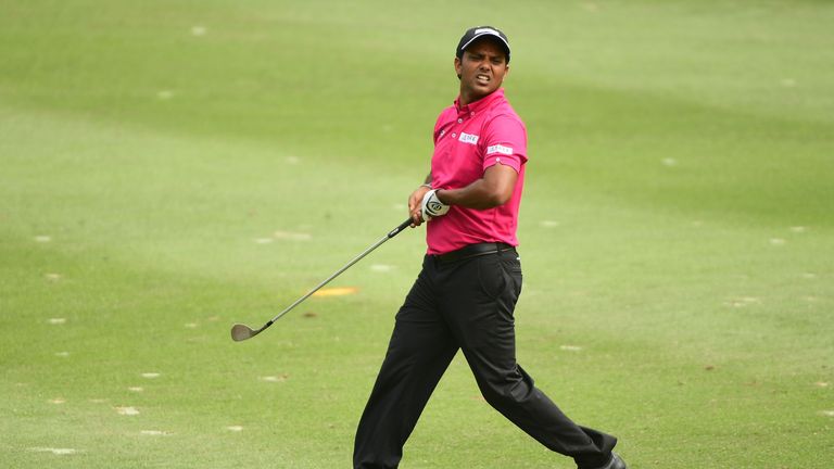 SSP Chawrasia of India pictured during final round of the UBS Hong Kong Open