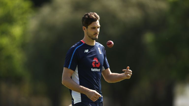 Steven Finn of England 