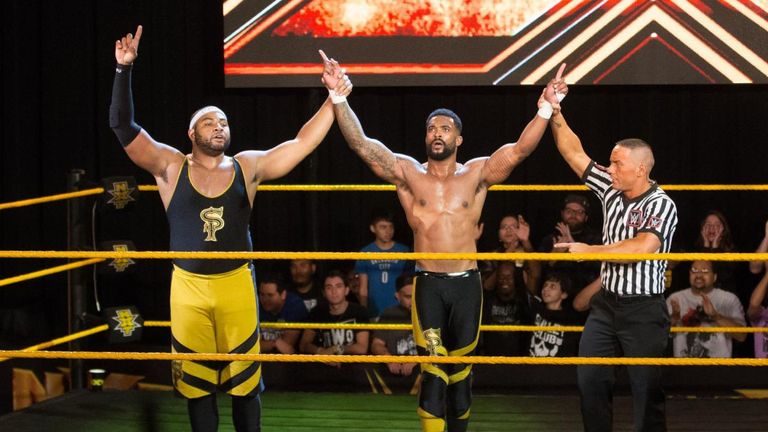 The Street Profits picked up a very useful win over Tino Sabbatelli and Riddick Moss