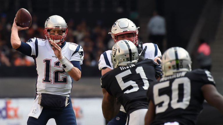 NFL games today, Week 11 scores, updates, schedule: Patriots crush Raiders  in Mexico 